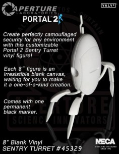 NECA - Portal 2 Diy Sentry Turret