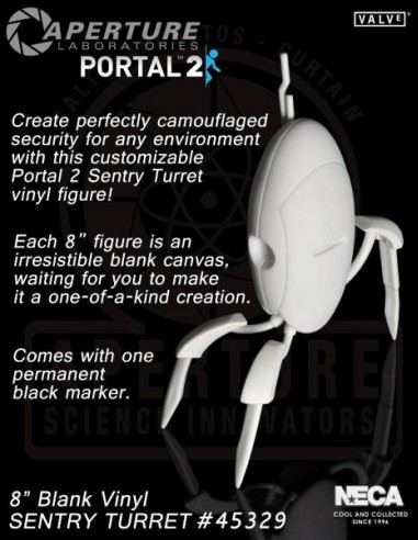 NECA - Portal 2 Diy Sentry Turret