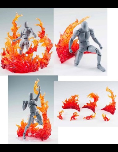 BANDAI - Tamahsii Effect Burning Flame Red