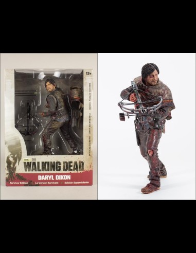 MCFARLANE - The Walking Dead Tv Series Daryl Dixon 25 cm. Survivor Edition