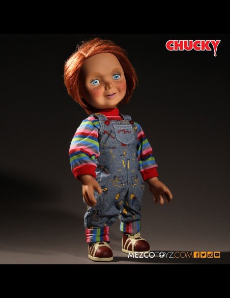 MEZCO - Child's Play: Mega Scale Good Guys Chucky 15 inch Talking Doll