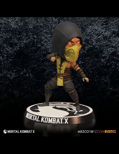 MEZCO - Mortal Kombat X Scorpion Headknocker