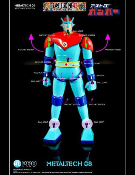 HIGH DREAM - Astroganga Metaltech 08 Die Cast AF