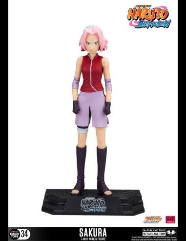 McFARLANE - Naruto Shippuden Color Tops Action Figure Sakura 18 cm