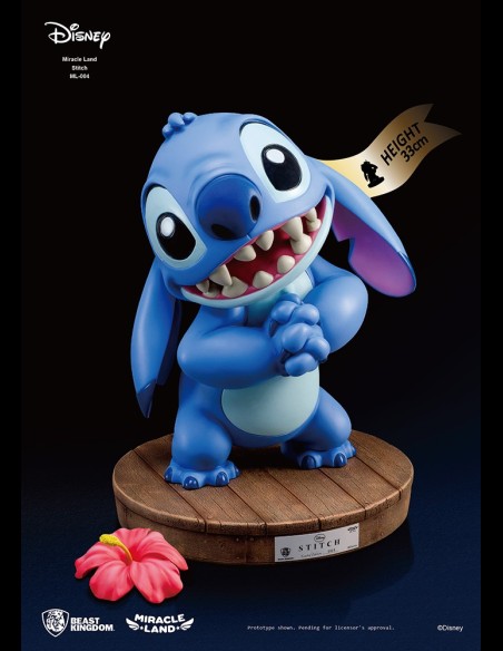 BEAST KINGDOM - Disney Stitch Miracle Land Statua