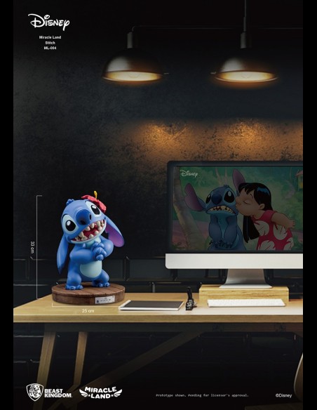 BEAST KINGDOM - Disney Stitch Miracle Land Statua