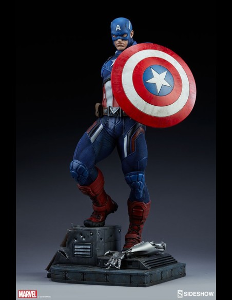 SIDESHOW - Marvel: Captain America Premium Format Figure