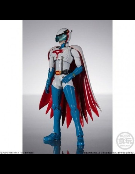 BANDAI - Shokugan Shodo Infini-T Force Complete Edition Set Kyashan Polymar