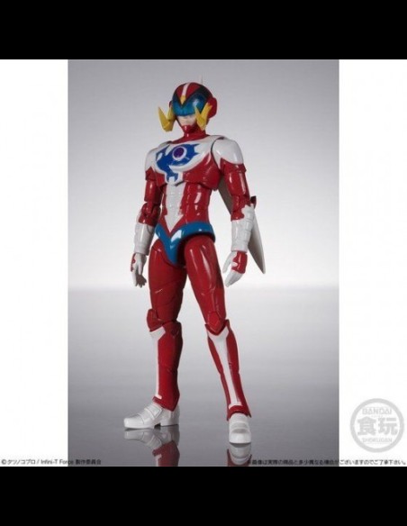 BANDAI - Shokugan Shodo Infini-T Force Complete Edition Set Kyashan Polymar