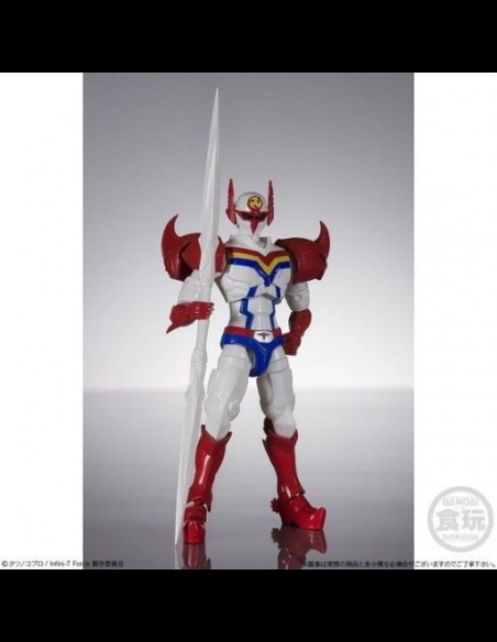 BANDAI - Shokugan Shodo Infini-T Force Complete Edition Set Kyashan Polymar