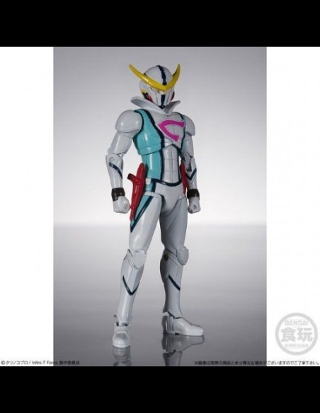 BANDAI - Shokugan Shodo Infini-T Force Complete Edition Set Kyashan Polymar