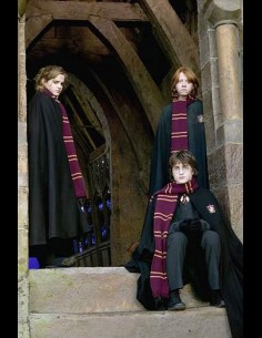 CINEREPLICAS - Harry Potter Hermione Ron Grifondoro sciarpa 2