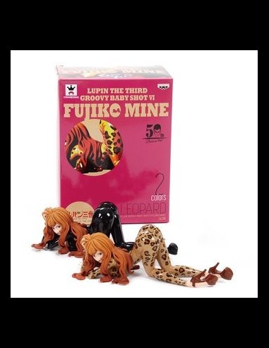 BANPRESTO - Lupin the Third Groovy Baby Shot Part VI Fujiko Mine VER. LEOPARD