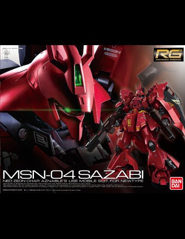 BANDAI - RG MSN-04 SAZABI 1/144