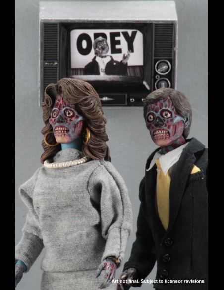 NECA - They Live Essi Vivono clothed A.Figure 2pack