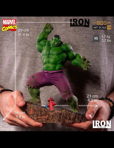 IRON STUDIO - Hulk BDS 1/10 Art Scale statua