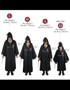 CINEREPLICAS - Harry Potter Grifondoro mantelli ufficiali