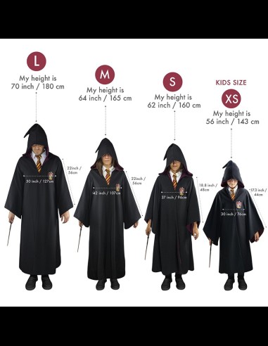 CINEREPLICAS - Harry Potter Grifondoro mantelli ufficiali