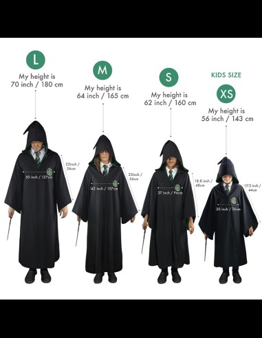 CINEREPLICAS - Harry Potter Serpeverde mantelli ufficiali