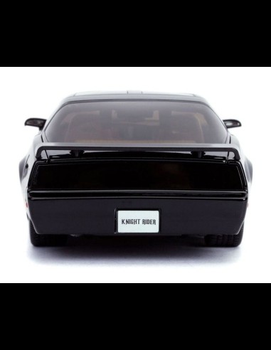 JADA - Supercar Knight Rider Diecast Model 1/24 1982 Pontiac Firebird Knightrider KITT with Light-Up Function