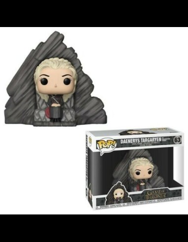 FUNKO - Game Of Thrones Pop! Rides Vinyl Figure Daenerys On Dragonstone Throne
