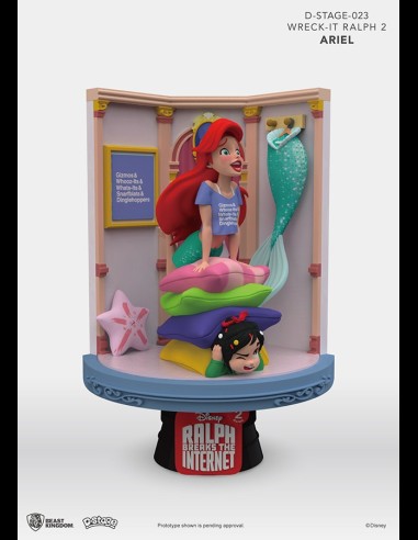 BEAST KINGDOM - D-STAGE WRECK IT RALPH 2 ARIEL