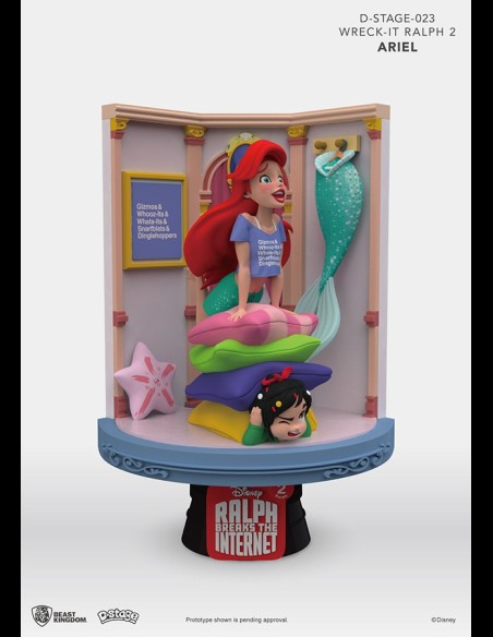 BEAST KINGDOM - D-STAGE WRECK IT RALPH 2 ARIEL