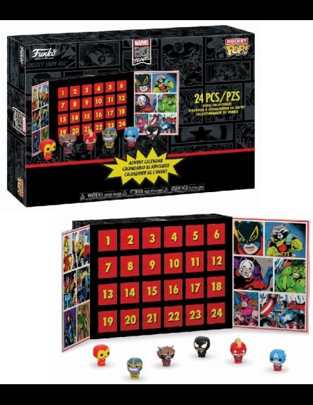FUNKO - Calendario Avvento Marvel Pocket Pop