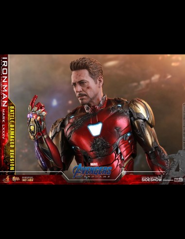 HOT TOYS - Avengers Endgame Battle Damaged Iron Man Mark LXXXV Die Cast