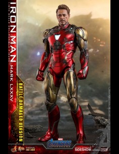 HOT TOYS - Avengers Endgame Battle Damaged Iron Man Mark LXXXV Die Cast 2