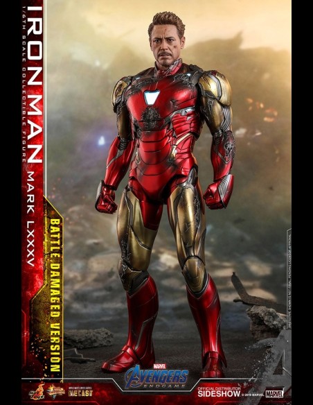 HOT TOYS - Avengers Endgame Battle Damaged Iron Man Mark LXXXV Die Cast