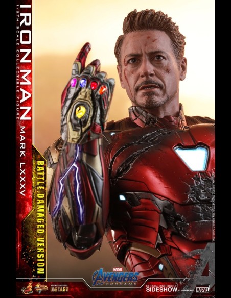 HOT TOYS - Avengers Endgame Battle Damaged Iron Man Mark LXXXV Die Cast