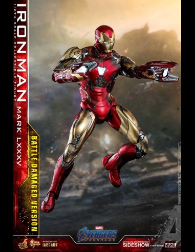 HOT TOYS - Avengers Endgame Battle Damaged Iron Man Mark LXXXV Die Cast