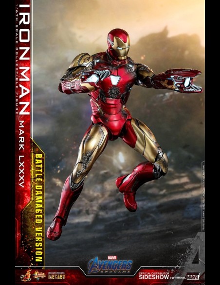 HOT TOYS - Avengers Endgame Battle Damaged Iron Man Mark LXXXV Die Cast