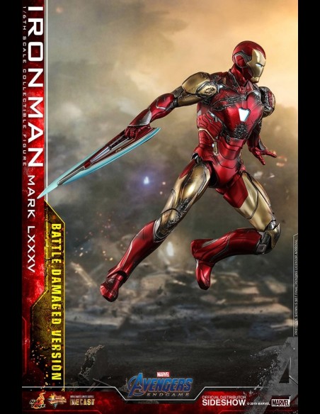 HOT TOYS - Avengers Endgame Battle Damaged Iron Man Mark LXXXV Die Cast