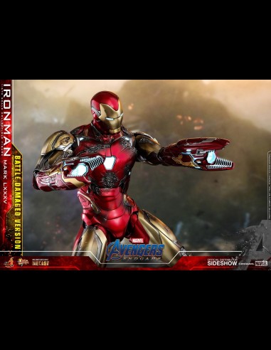 HOT TOYS - Avengers Endgame Battle Damaged Iron Man Mark LXXXV Die Cast