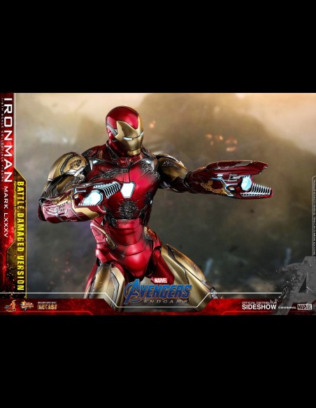 HOT TOYS - Avengers Endgame Battle Damaged Iron Man Mark LXXXV Die Cast
