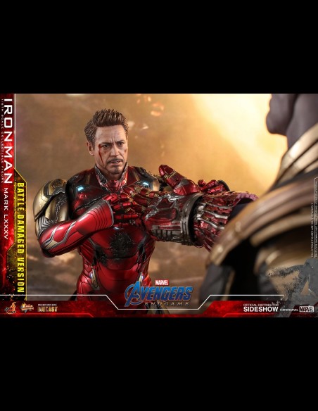 HOT TOYS - Avengers Endgame Battle Damaged Iron Man Mark LXXXV Die Cast