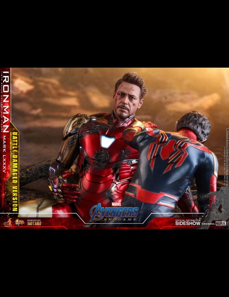 HOT TOYS - Avengers Endgame Battle Damaged Iron Man Mark LXXXV Die Cast