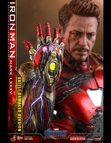 HOT TOYS - Avengers Endgame Battle Damaged Iron Man Mark LXXXV Die Cast