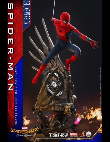 HOT TOYS DELUXE - Marvel: Spider-Man Homecoming Spider-Man 1:4 Scale Figure