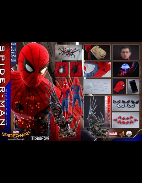 HOT TOYS DELUXE - Marvel: Spider-Man Homecoming Spider-Man 1:4 Scale Figure