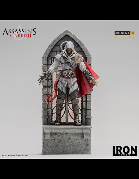 IRON STUDIO EXCLUSIVE - Assassin's Creed Ezio Auditore 1/10 statua
