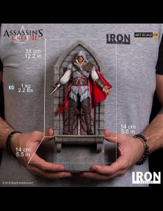IRON STUDIO EXCLUSIVE - Assassin's Creed Ezio Auditore 1/10 statua 2