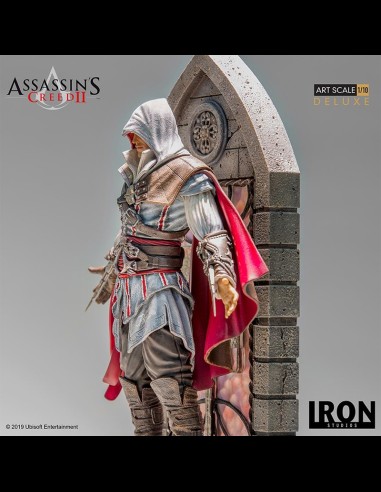 IRON STUDIO EXCLUSIVE - Assassin's Creed Ezio Auditore 1/10 statua