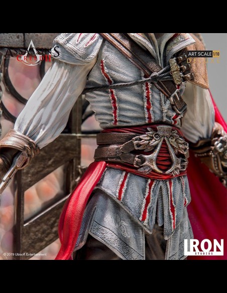 IRON STUDIO EXCLUSIVE - Assassin's Creed Ezio Auditore 1/10 statua