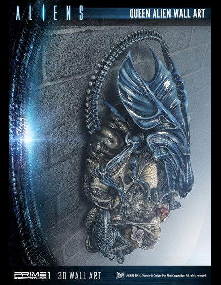 PRIME 1 - ALIENS Queen Alien Wall Art 3d