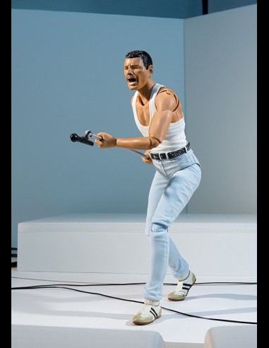 BANDAI - Freddy Mercury Live Aid SH Figuarts