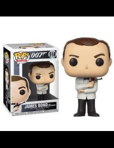 FUNKO - pop James Bond white 007