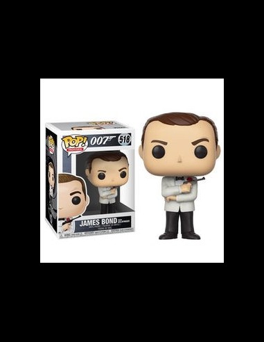 FUNKO - pop James Bond white 007